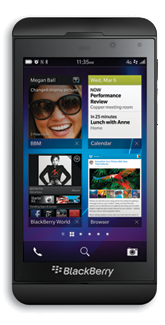 BlackBerry Z10 BlackBerry Z10 - Accessibility features