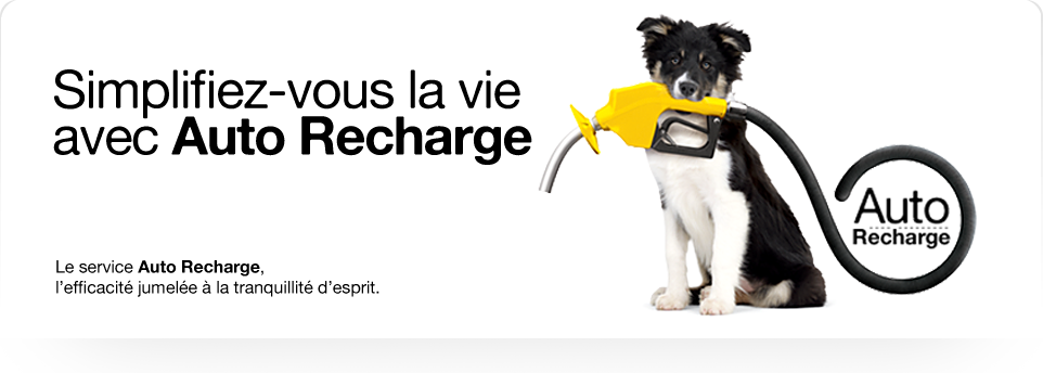 Auto Recharge - service prépayé