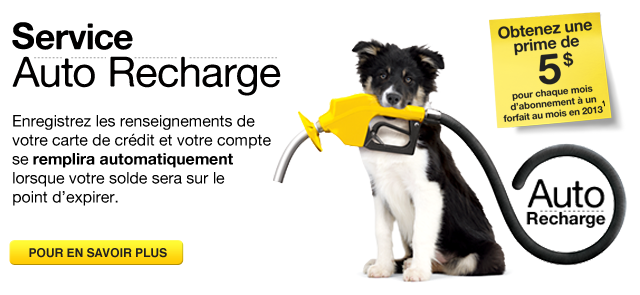 service Auto Recharge