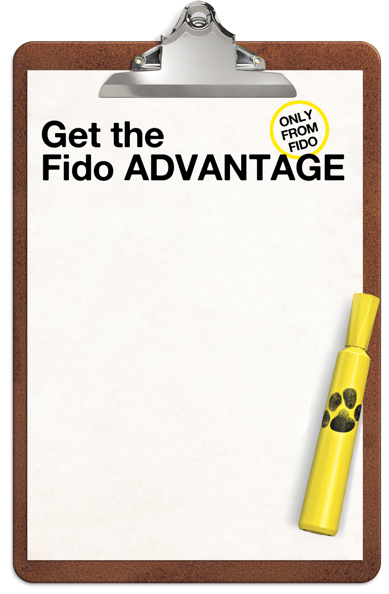 Get the Fido ADVANTAGE