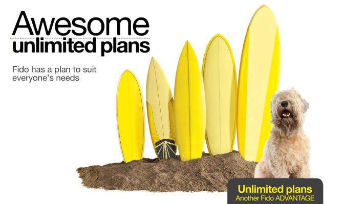 Fido has a plan to suit everyone's needs.