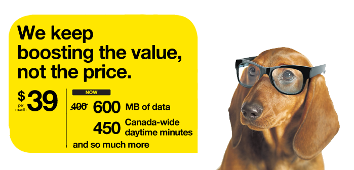 We've boosted the value, not the price