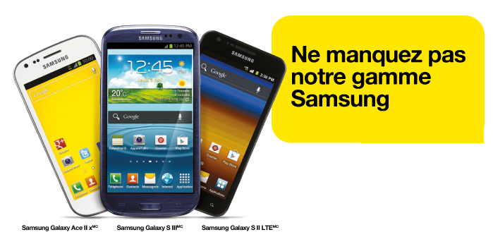 Ne manquez pas notre gamme Samsung
