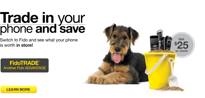 Trade in your phone and save with FidoTrade - Fido cellphone company, Phone carrier in Canada