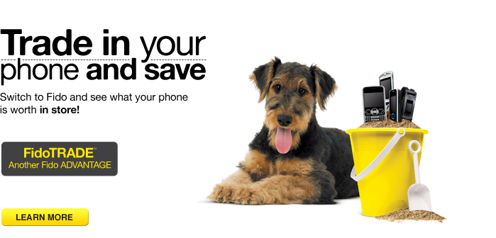Trade in your phone and save with FidoTrade - Fido cellphone company, Phone carrier in Canada