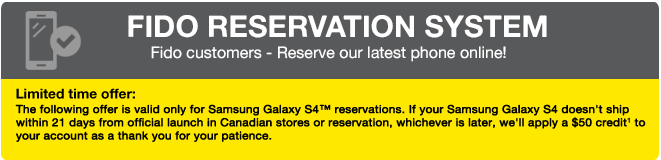 Fido Reservation system
