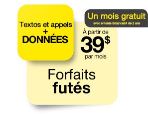 Forfaits futés - Textos, appels et données