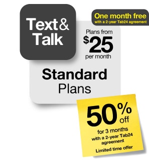 Standard Plans - Text and talk
