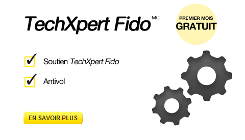 Fido TechXpert - Premier mois gratuit