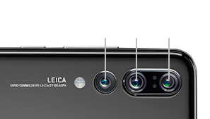 Close up of the HUAWEI P2O Pro camera